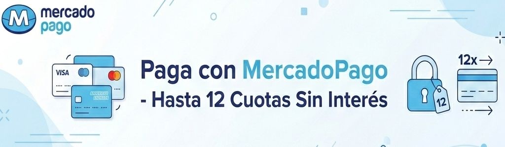 MercadoPago - Hasta 6 Cuotas Sin Interés